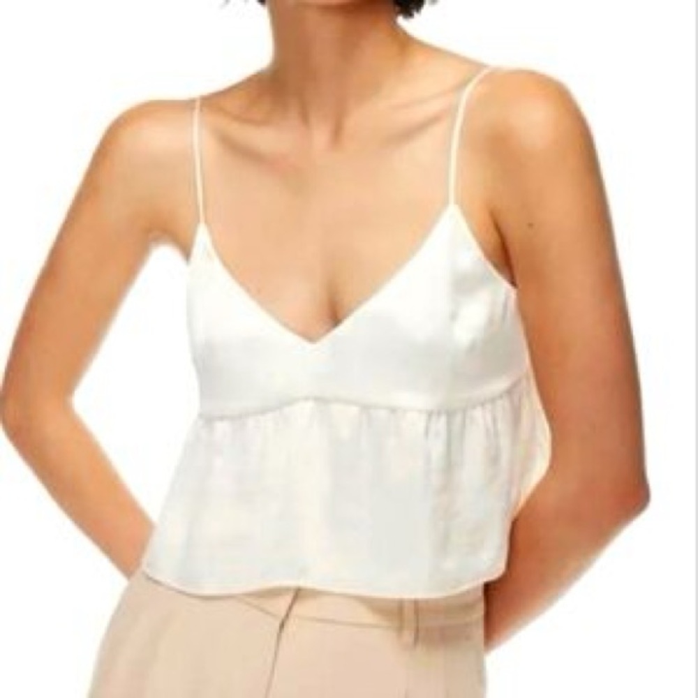 Aritzia Wilfred Ivory Lover Camisole Top